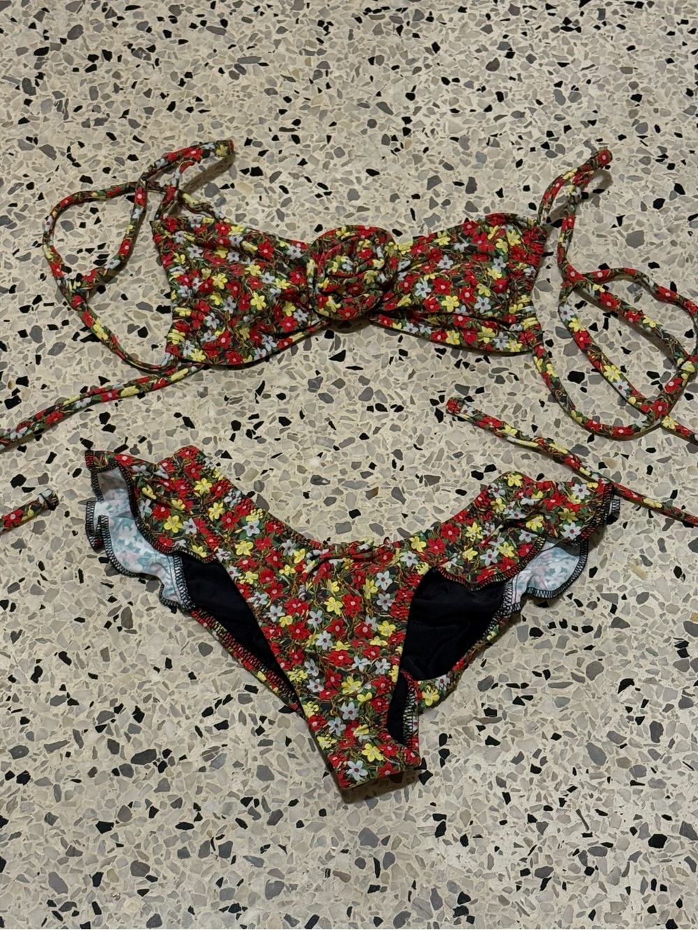 MONTCE sienna floral bikini set
